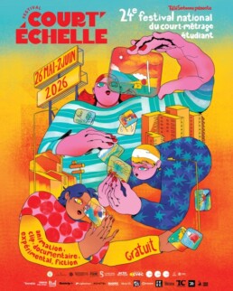 affiche du festival Court'échelle